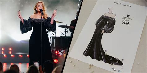 adele in lv coat|adele's Louis Vuitton tour.